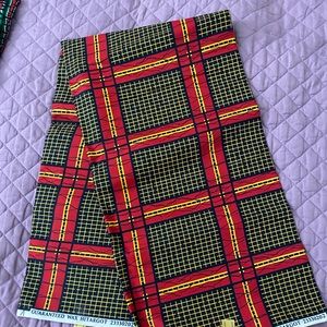 6yrds African Print Fabric Ankara Striped